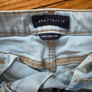 Aeropostale Sky Blue High Rise Jeans